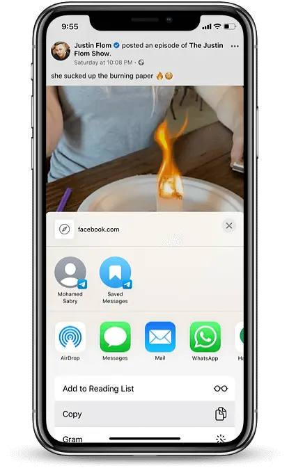 İPhone'da Facebook Videoları Nasıl İndirilir 03